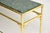 Metal Vintage Italian Brass and Marble Console Table, 1970s For Sale - Image 7 of 9