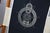 American Ralph Lauren Inspired Deck Chairs Oakwood With Navy Blue and White Upholstery - a Pair For Sale - Image 3 of 10