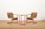The set consists of a rare seating group (table and 2 armchairs). I have official proof of authenticity such as vintage...