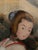 1930s Pair of Extra Large Chinese Reverse Glass Paintings — Republic Period, Circa 1938–1946 — Longevity & Domestic Harmony For Sale - Image 5 of 13