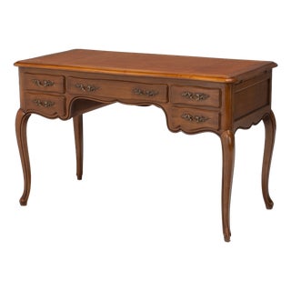 Vintage Cherrywood Desk, 1930 For Sale