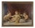Cherubs, Oil on Canvas, Framed For Sale