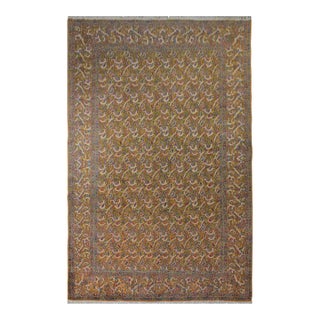 Mid 20th Century Persian Kirman Rug For Sale