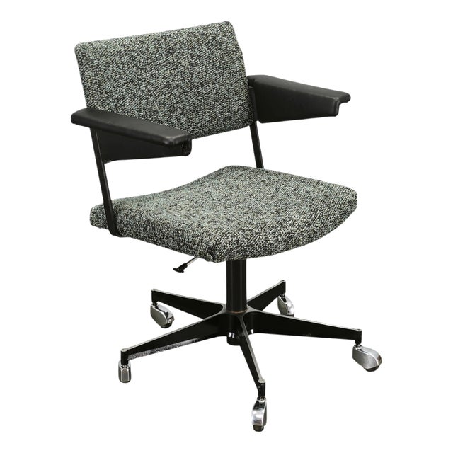 Swivel Office Chair by André Cordemeyer for Gispen, Netherlands, 1960s For Sale