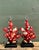Vintage Shell Encrusted Faux Coral Lamps - A Pair For Sale - Image 4 of 12