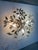 Gilded Tole Crystal Flower Flush Mount, 1970s For Sale - Image 4 of 12