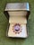Bochic "Orient" Vintage Amethyst & Multi Gem Cocktail Ring Set 18K Gold & Silver For Sale - Image 13 of 18