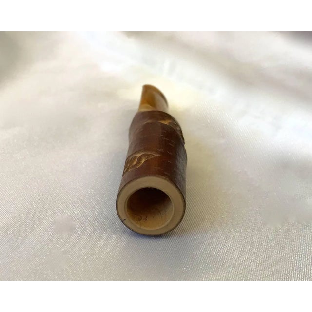 Traditional Beechwood Hand-Carved Cigar Holder Schwarzwald of Germany For Sale - Image 3 of 5