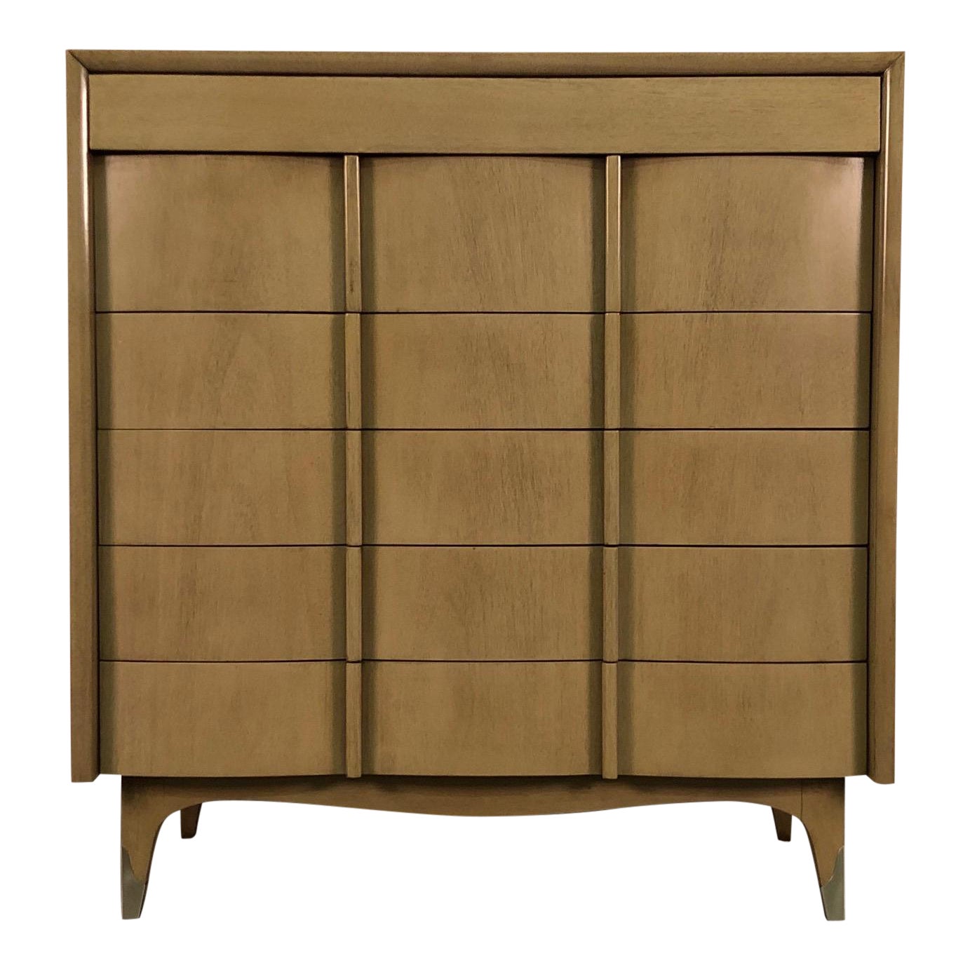 American Of Martinsville Mid Century Modern 6 Drawer Dresser