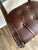 Henredon Henredon Acquisitions Regency Style Leather Armchair For Sale - Image 4 of 8