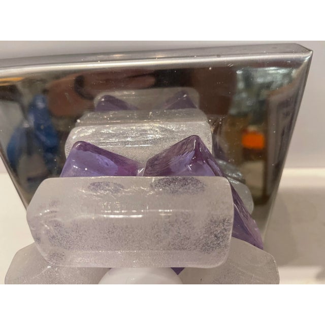 1970s Italian Murano Glass Sconces by Albano Poli for Poliarte, 1970s , Set of 2 For Sale - Image 5 of 13