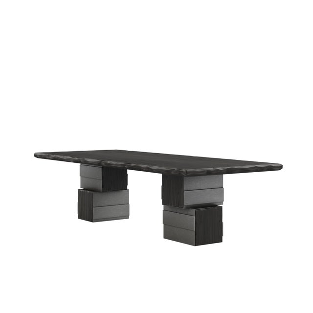 Anthracite Dining Table by Porus Studio For Sale - Image 12 of 12