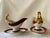 Antique Pirkenhammer Ruby Red Porcelain Sauce Boats With Gilt Bacchus Handles — Pair For Sale - Image 15 of 18