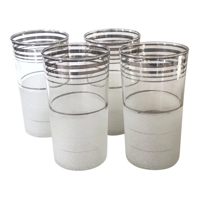 Mid-Century Glasses, Set of 4 For Sale