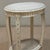Pair Louis XVI Painted Oval End Tables For Sale - Image 9 of 17