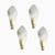 Sanded Murano Leaf Wall Sconces by Simoeng, Set of 4 For Sale - Image 9 of 9