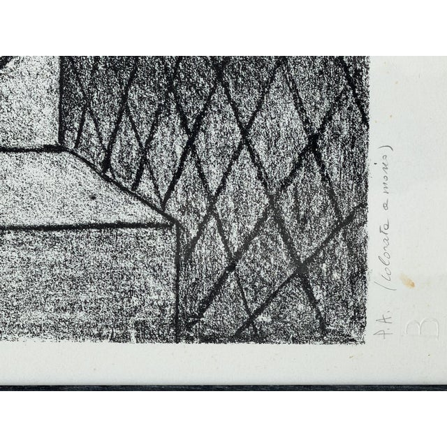 Giorgio De Chirico, Artist's Proof of the Thinker, 1969, Hand-Colored Lithograph For Sale - Image 6 of 9