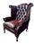English Chesterfield Wingback Chair For Sale - Image 6 of 6