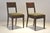 Cubist Dining Chairs in Stained Alder Wood, 1925, Set of 2 For Sale - Image 6 of 16