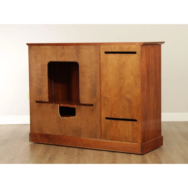 1990s Stickley Mission Collection Cherry Entertainment Unit For Sale - Image 11 of 13