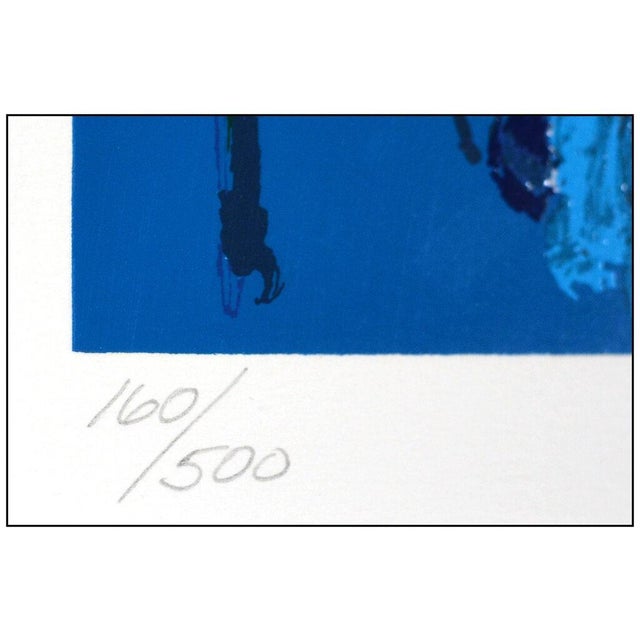 Leroy Neiman 1990s Artist Self Portrait, LeRoy Neiman For Sale - Image 4 of 5