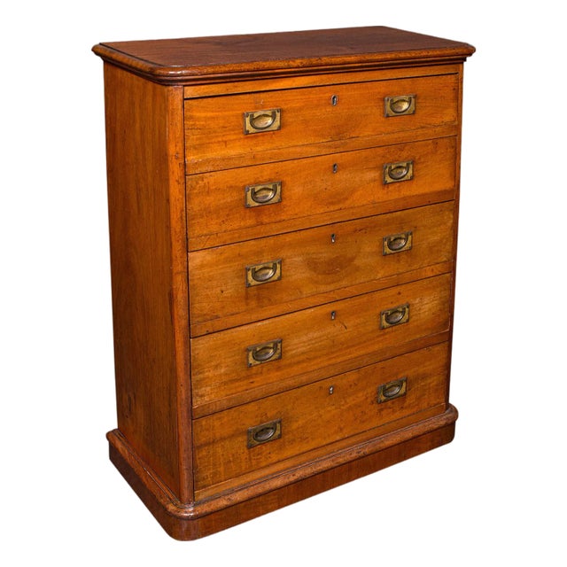 Antique Gentleman's Sporran Chest, Scottish, Sock Drawers, Victorian, Circa 1850 For Sale