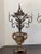 Italian Pair of Giltwood and Iron Pricket Candelabras, Italy, 18th Century For Sale - Image 3 of 5
