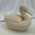 Farmhouse Cottage Chic White Wicker Ceramic Goose Tureen With Lid For Sale - Image 3 of 12