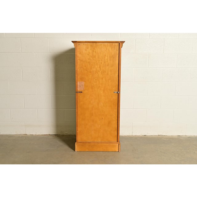 Grange French Louis Philippe Solid Cherry Wood Highboy Dresser or Semainier For Sale - Image 12 of 14