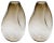 Supernova IV Silver Smoke L Vases by Eloa, Set of 2 For Sale