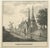 Jan Bulthuis, Vrouwenpoort, Leeuwarden Historic Frisian City Gate View, 1790s, Print For Sale