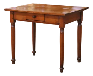 19th Century French Louis Philippe Cherry Bedside Table With Drawer