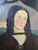 Antique 19th C. Oil Painting Folk Art Portrait in the Style of William Matthew Prior For Sale In Los Angeles - Image 6 of 16