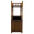 Antique English Golden Oak Cabinet, 1900s For Sale - Image 12 of 15