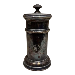Antique Peugeot Frères Pepper Grinder Silver Plated