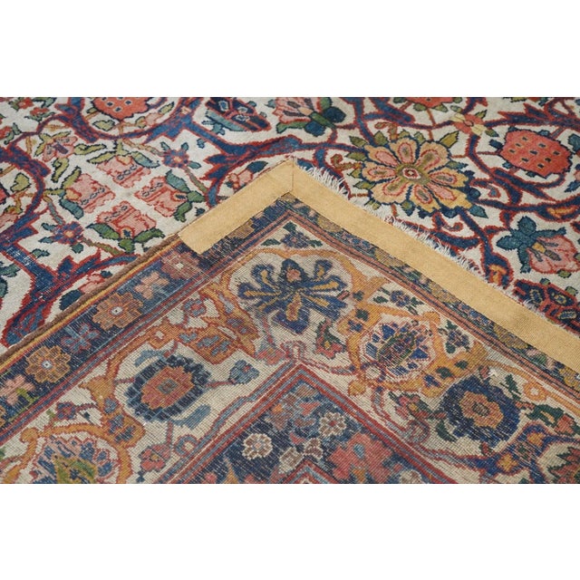 Antique Bidjar Rug 9'8'' x 14'6''.