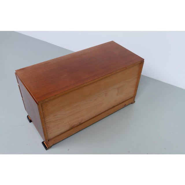 Art Deco Danish Low Mahogany Dresser, 1930s For Sale - Image 18 of 18