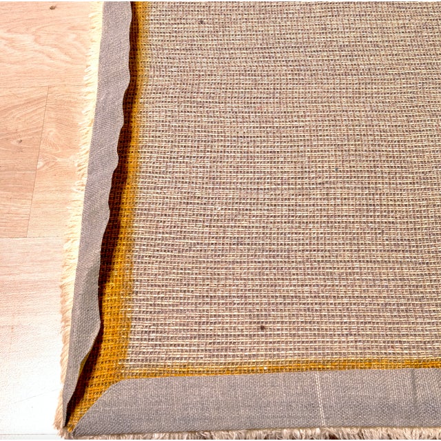 Stubb Rug in Beige Wool and Linen by Gunilla Lagerhem Ullberg for Kasthall, 2010s For Sale - Image 13 of 15