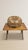 A distinctive mid-century woven rattan ottoman designed by Italian architect and designer Franco Albini, dating from the...