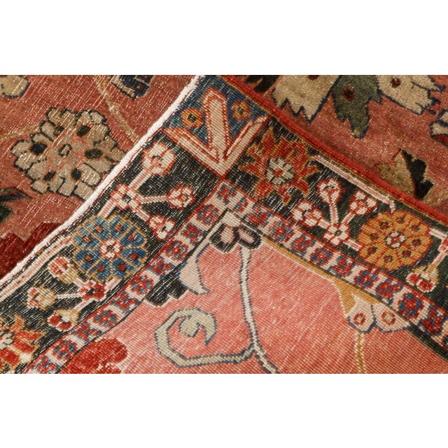 Persian 1920s Persian Tabriz Rug For Sale - Image 3 of 8