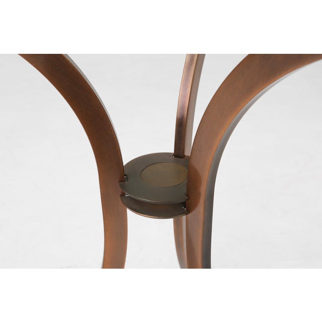 Hollywood Regency Side Table from Belgo Chrom, Belgium, 1980s For Sale - Image 6 of 12