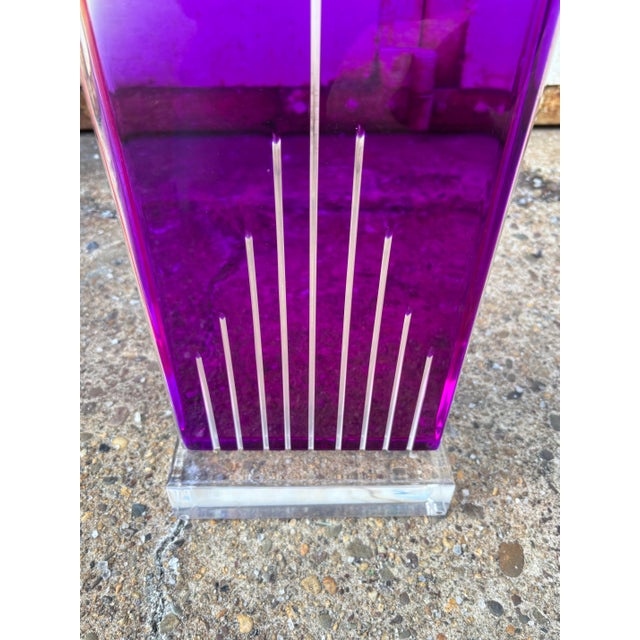 Shlomi Haziza Colorful Lucite Sculpture For Sale - Image 9 of 10
