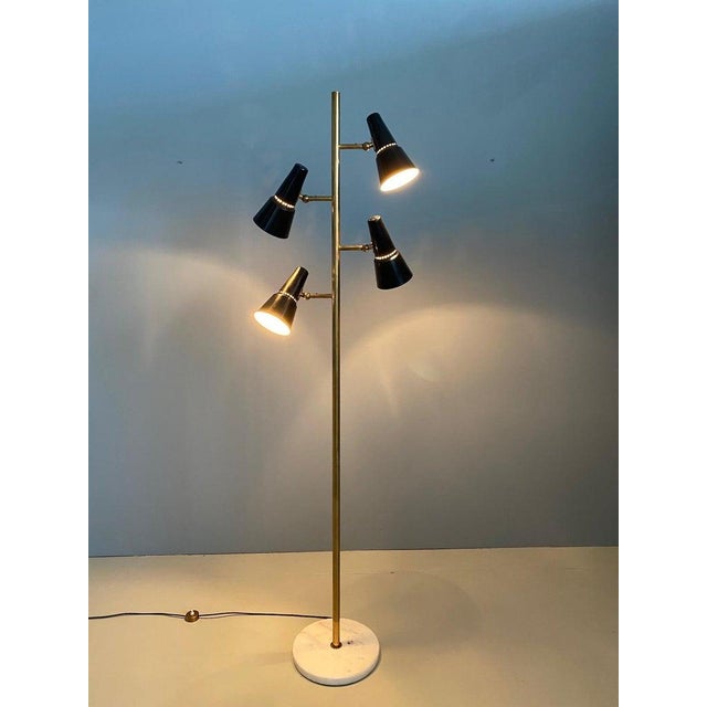 Mid-Century Modern Floor Lamp from Stilnovo, 1950s For Sale - Image 3 of 14