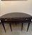 Black Early 20th Century Demi-Lune Console With Expandable Flip Top For Sale - Image 8 of 17