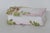 Lidded Porcelain Trinket Match Box Hand Painted Floral Motif Ruffled Edge 5187b For Sale - Image 4 of 11