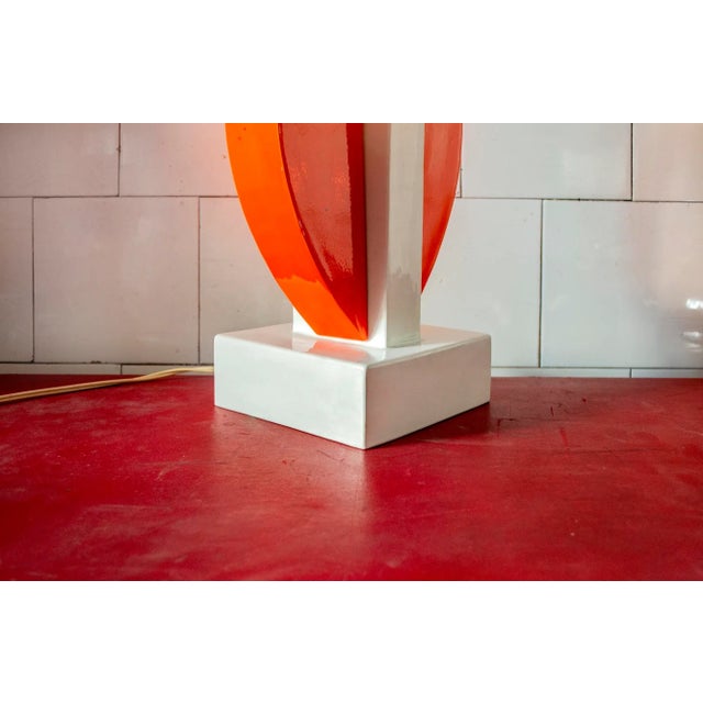 Italian Ceramic Table Lamp, 1960s For Sale - Image 6 of 7
