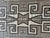 Navajo Transitional Rug Cira 1890 Geometric Meander Key Fret Diamond Design Fine For Sale - Image 10 of 18
