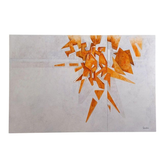 “Dispersio”, Julio Sendino, 2023 - Contemporary Art Spectacular oil on canvas titled Dispersio, work by Julio Sendino, an...