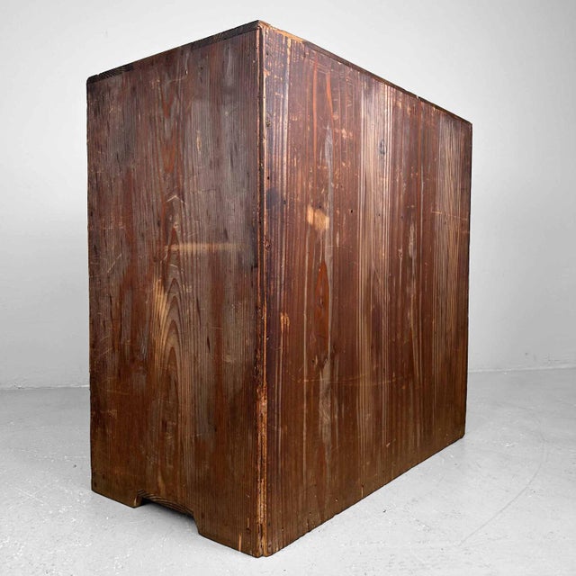 Authentic Tansu Japanese Chest of Drawers, 1920s For Sale - Image 10 of 14