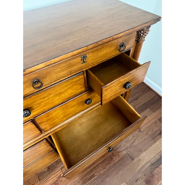 Tommy Bahama Large and Tall British Colonial 11 Drawer Dresser For Sale - Image 10 of 12